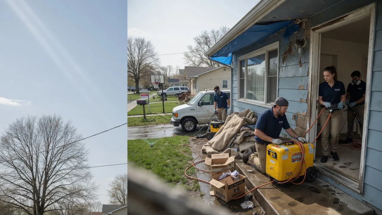 Basement Flood Cleanup in Fallon, MT near me